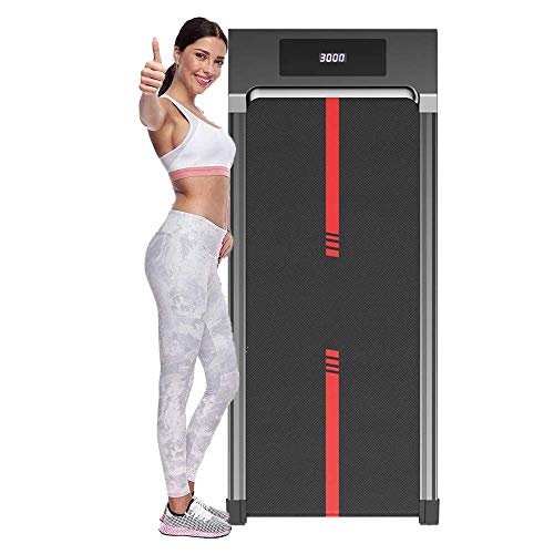 Image of Folding Treadmill Electric Motorized Home Fitness Equipment Treadmill LED LCD Display Wireless Remote Control Foldable Safety Armrest 120KG Load Silent and Shock-Absorbing