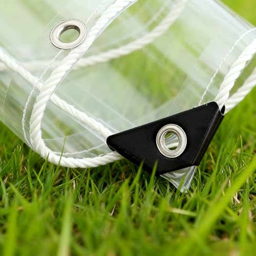 Lona resistente al desgarro exterior transparente para techos sin goteras 2