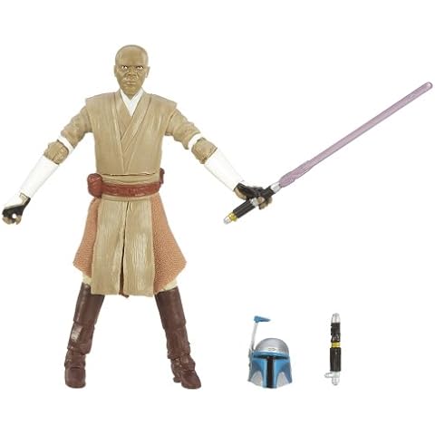 Mace Windu Action Figure from Star Wars Cover