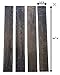 Rustic Weathered Reclaimed Wood Planks for Crafts, DIY Projects, and Decor (6 Planks x 24