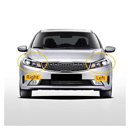Cache transparent phare Kia K3 Cerato 2016 2017 finition optique
