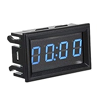 Horloge De Voiture Lumineuse à LED Avec Tête De Compteur