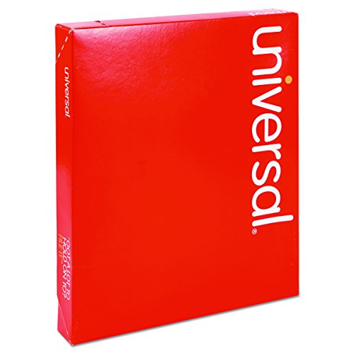 Universal 10203 Pressboard Classification Folders, Letter, Four-Section, Ruby Red (Box Of 10) #TOP1