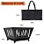 17-inch Fire Pit, Outdoor Portable Wood-Burning Fire Pit Log Stove Fireplace for Camping, Backyard, Garden Picnic Patio and Beach. Comes with A Carry Bag