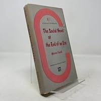The social novel at the end of an era (Crosscurrents: modern critiques) B0006BNP00 Book Cover