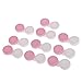 Produktbild Sharplace Reise Linsenbehälter Kasten Halter Behälter Kontaktlinsenbehälter Box, 10 Stück Set - Rosa, Nicht-Transparent, Einheitsgröße