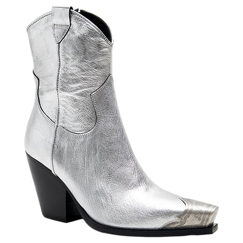 Bottes Brayden Western Free People pour femme en cuir véritable