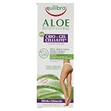 equilibra Corpo Aloe Crio Gel Cellulite, Gel Fresco A Base Di Aloe Vera, Favorisce La Circolazione Periferica, Cellulite E Pelle A Buccia D'Arancia, 200 ml, Confezione da 1