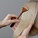 Generic Manual Head Massager Body Massage Meridian Brush Wood Massage Tool for Home Travel, 17x4cm