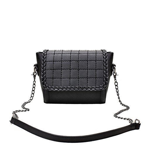 Sac à main simple noir avec chaîne | L'élégance intemporelle du porté épaule