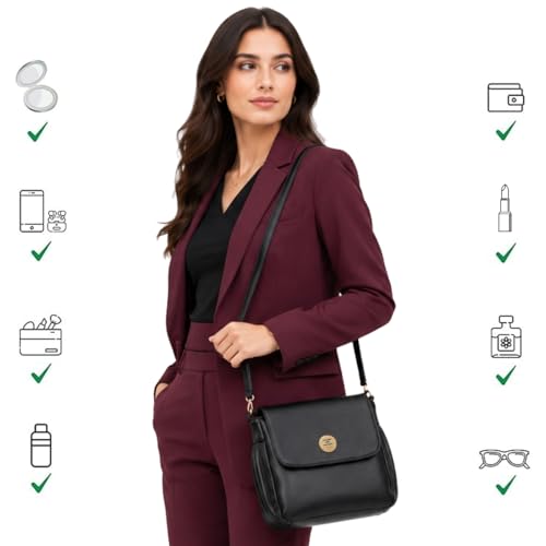 Image of ESBEDA Stylish Portable Sling Bag | Ladies Purse | Slings For Casual Carry | Stylish Sling Bag | Gift Bag For Women