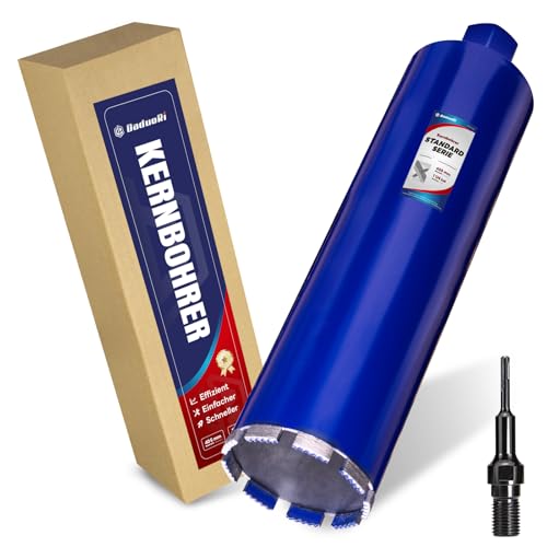 DaduoRi 102mm Kernbohrer mit SDS Plus(1-1/4 Zoll) – 410 mm Schnitttiefe - Nassbohren Diamantbohrkrone für Armierten Beton, Mauerwerk, Stein, Ziegel (460mm Gesamt)