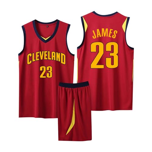 2 Pièces Maillot Basketball Enfant/Adulte 2024, Basket Maillots Basketball Jersey et Short...