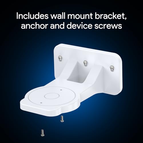 Image of EDUP Orbi WiFi 7 Mesh Wall Mount Kit for Netgear Orbi, White, 1-Pack | Fit for Orbi 360 /370 /870 /970 & Nighthawk WiFi 7 (RBEWMB-10000S), Durable ABS, Space-Saving Design, Easy Installation
