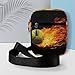 Personalized Small Crossbody Bag Water Resistant Messenger Bags Mini Burning Tennis Pictures Printing SlingBag For Men Women
