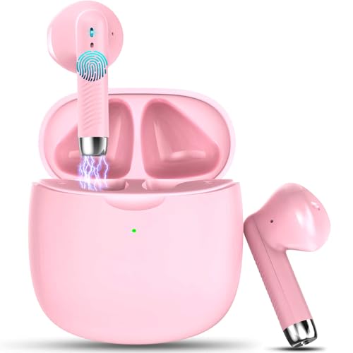 Wireless Earbuds, Bluetooth 5.4 Headphones in Ear with Noise...
