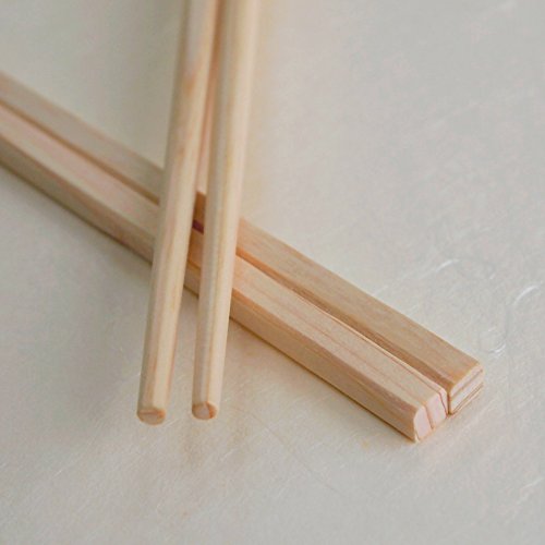 国産 ひのき 角箸 細 業務用 10膳入 24cm
