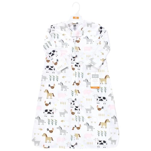 Image of Hudson Baby Unisex Baby Long Sleeve Cotton Jersey Sleeping Bag