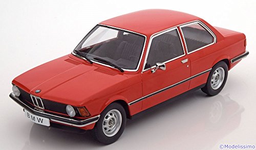 BMW 318i (E21), rot, 1975, Modellauto, Fertigmodell, KK-Scale 1:18