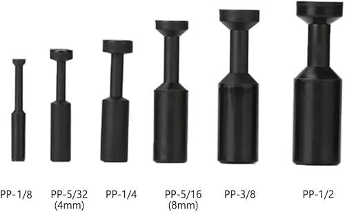 Miniatura 7 de 20 piezas de 12 pulgada de tapa neumática estilo enchufe, enchufe de conexión de empuje para 12 tubo neumático y accesorios neumáticos
