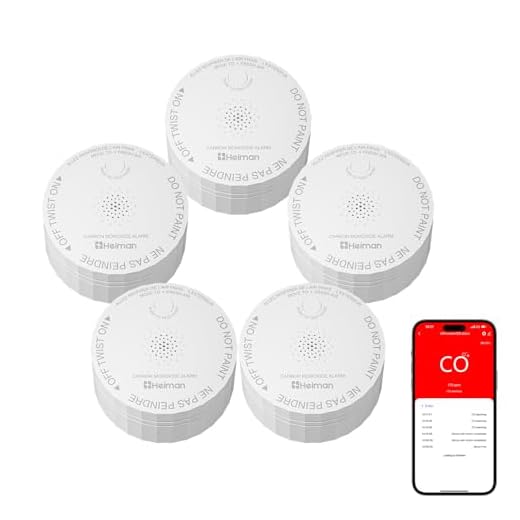 Can you pack a carbon monoxide detector in your luggage HEIMAN Smart Mini CO Detector with App