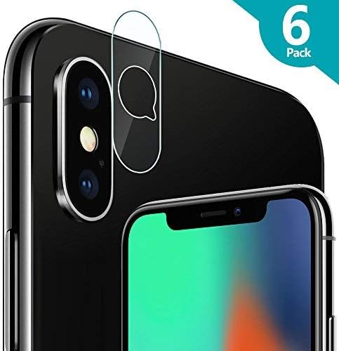 Dalinch Compatible with iPhone XS/XS MAX/X Camera Lens Glass Protector,Camera Lens Film Tempered Glass Screen Protector for iPhone XS/XS MAX/X