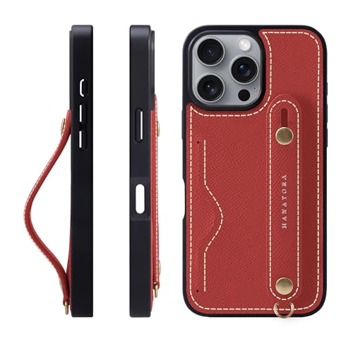 HANATORA for iPhone 16ProMax P[X {v ϏՌ wʃxg J[h|Pbg X}zP[X X}z X^h@\ lbN Xgbv t G{XU[ Mtg }OlbgȂ bh NCGH-16ProMax-Red