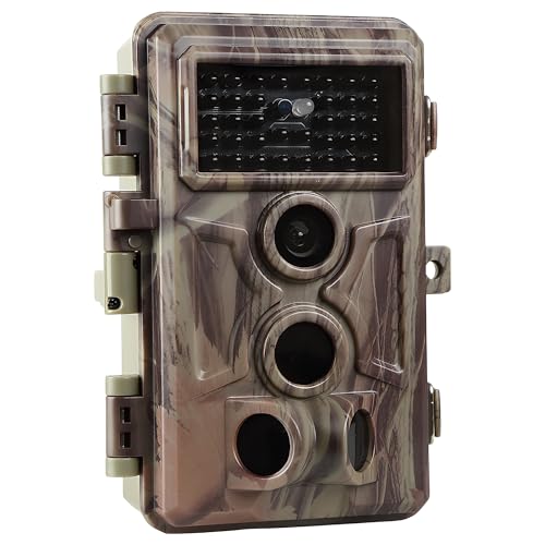 64MP No-Glow Infrared Trail Camera for Wildlife