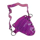 BIFULL Mülleimer, Violett, Schwarz, Standard