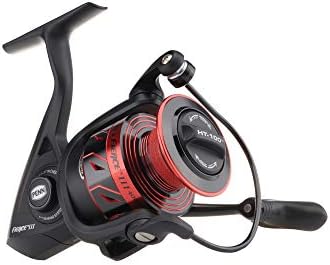 PENN Fierce III Spinning Nearshore/Offshore Fishing Reel, Size 8000, Right/Left Handle Position, 5 Bearings for Smooth Operation, Red, Black