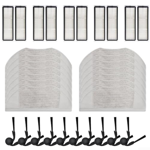 Brosses latérales filtres HEPA serpillères pour kit pièces de rechange Xiaomi S40 OV81