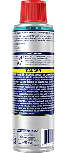 Wd-40 Specialist Bike Chain Lube, 6 Oz #TOP1