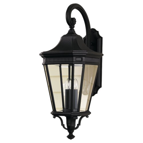Feiss Lighting-Cotswold Lane-Outdoor Wall Lantern Traditional Aluminum Approved for Wet Locations in Traditional Style-1 by Feiss - Used condition - US$142.65