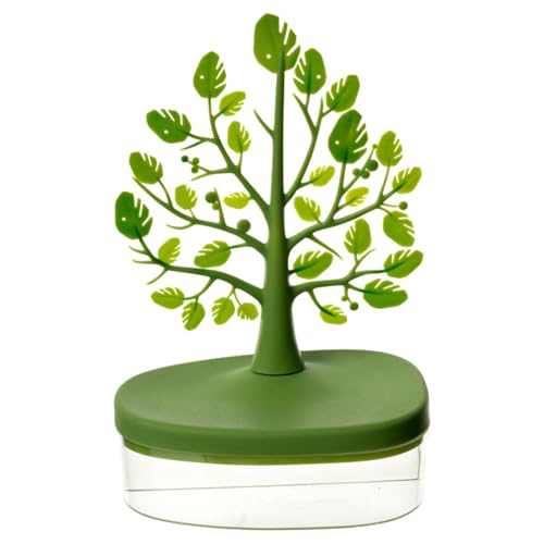 Organizador de joyas, soporte para árbol de joyas - Árbol de joyas multifuncional decorativo para el hogar,Organizador de joyas portátil con caja para pulseras, bonito organizador de joyas