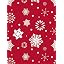 Snowflake Red