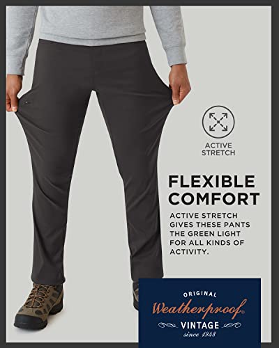 Weatherproof Vintage Casual Hiking Pants for Men - Lightweight Stretch Travel Mens Work Pants with Utility Cargo Pocket4