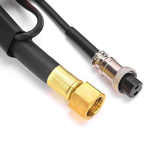 Wp17 Tig Welding Torch Air-Cooled Tig Welding 13 Feet Cable,Connector: M16* 1.5 Two-Pin Socket #TOP7