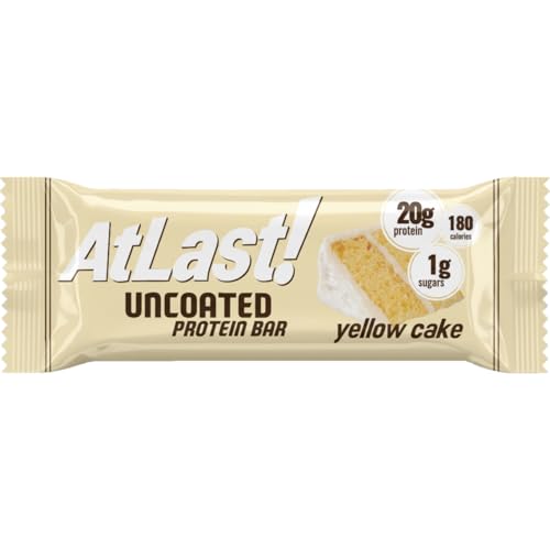 AtLast! Nutrition Yellow Cake Protein Bars 12 unidades miniatura 4