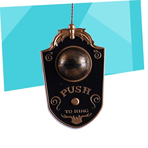 Amosfun 2 Peças De Sons Animados Adereços Assustadores Enfeites De Campainha Incluídos Para Deleite