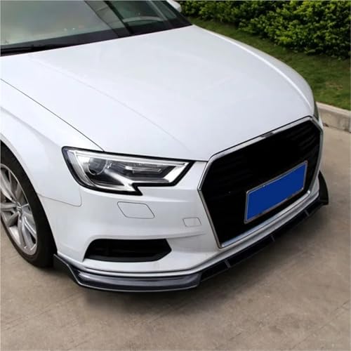 Aileron pare-choc avant Audi A3 S3 8V Facelift spoiler carbone 2017-2020 - 2