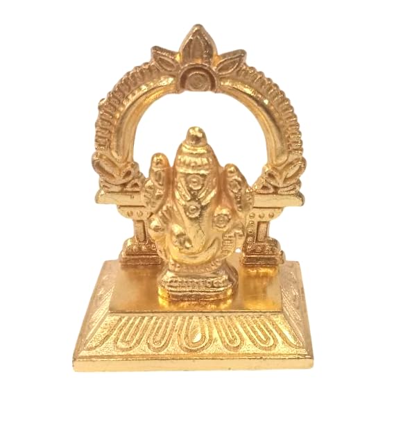 Estatua Lord Ganesha Dios Hindú Escultura Decorativa miniatura 2