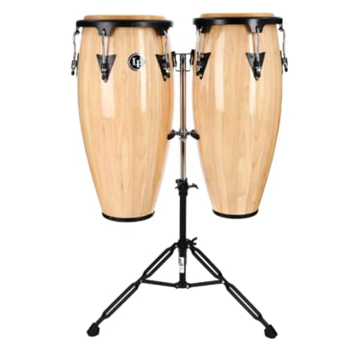 Latin Percussion LPA647-AW Conga Drum Natural / Black