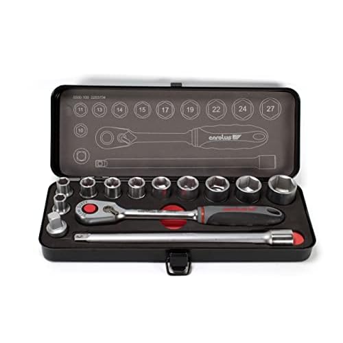 CAROLUS 5500.100 Slim Sixty Steckschlüssel-Satz 1/2 Zoll