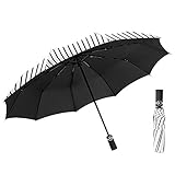Resistente al viento y duradero: Fabricado en acero inoxidable de alta calidad, Puede soportar hasta 5 veces el viento, seguro y duradero, PA una excelente protección contra la lluvia y el sol