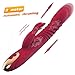Date Night Pleasure Toy Adult Toys Adult Tool for Women Today Big Pleasure Rabbit Ears Tool Machine Pleasure Popular Gift Powerful 15 Modes Female Realistic Toys Most Pleasure Machine (Red)