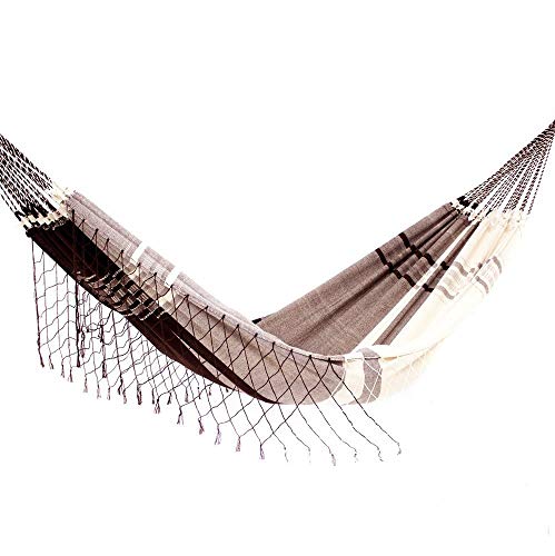 Rede de Dormir Casal Pernambucana Bege