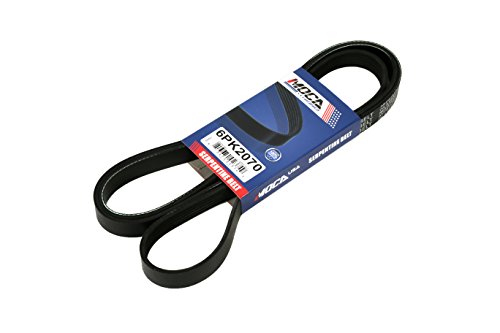 Image of MOCA 6PK2070 EPDM Serpentine Belt Fits 2000-2004 Cadillac Deville & 2001-2005 Mercury Sable & 4.6L 3.0L DOHC 4-Door