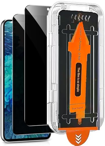 Spdymo für Samsung Galaxy S20 FE Sichtschutzfolie [2 Stück] Anti Spy Schutzfolie Privacy Displayschutzfolie 9H Gehärtetes Glas Blickschutzfolie Einfache Installation
