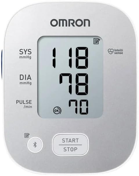 OMRON HEM-7144T2 Blood Pressure Monitor and Cuff in retail packaging