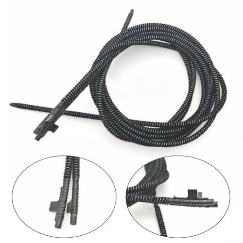 Cable de reparación para techo de Jeep Renegade 15-22, persiana suave y ajuste OE negro 3